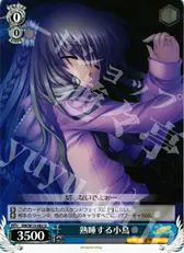 熟睡する小鳥