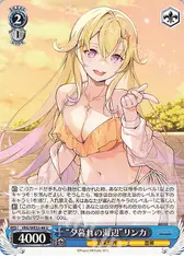 “夕暮れの海辺”リンカ