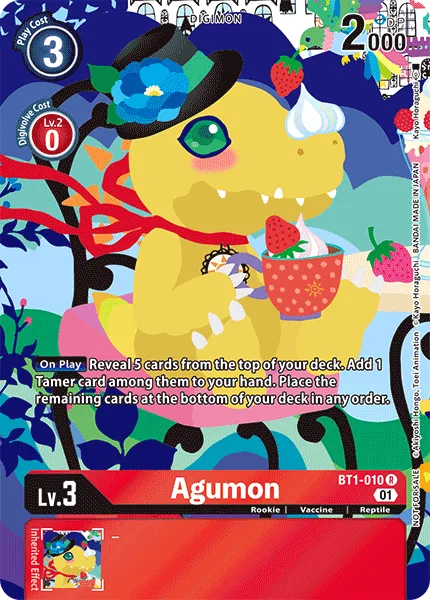 Agumon — Premium Bandai BT1-010