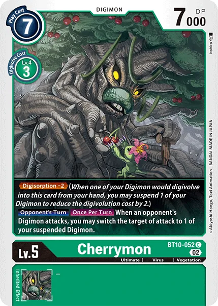 Cherrymon — Booster XROS ENCOUNTER [BT10] BT10-052