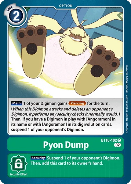 Pyon Dump — Booster XROS ENCOUNTER [BT10] BT10-102