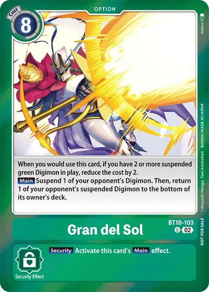 Gran del Sol — Large-Scale Tournaments BT10-103