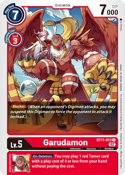 Garudamon — Booster DIMENSIONAL PHASE [BT11] BT11-013