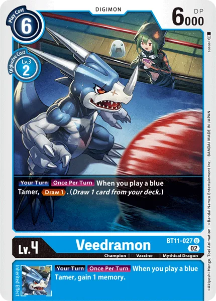 Veedramon — Booster DIMENSIONAL PHASE [BT11] BT11-027