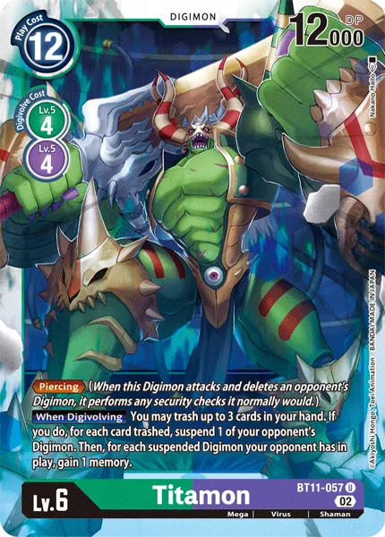 Titamon — Booster DIMENSIONAL PHASE [BT11] BT11-057