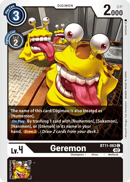 Geremon — Booster DIMENSIONAL PHASE [BT11] BT11-063