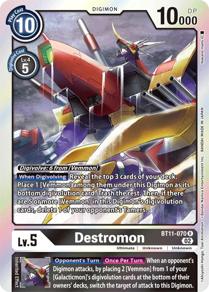 Destromon — Booster DIMENSIONAL PHASE [BT11] BT11-070