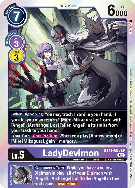 LadyDevimon — Booster DIMENSIONAL PHASE [BT11] BT11-083
