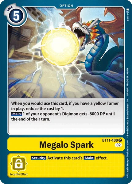 Megalo Spark — Booster DIMENSIONAL PHASE [BT11] BT11-100