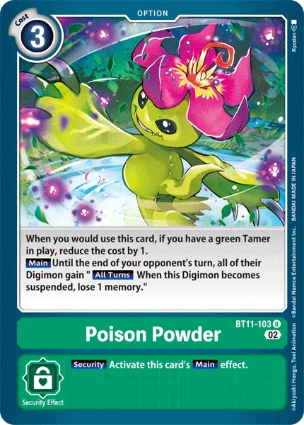 Poison Powder — Booster DIMENSIONAL PHASE [BT11] BT11-103