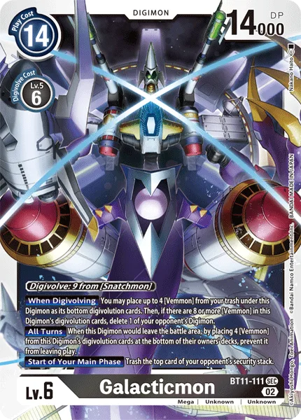 Galacticmon — Booster DIMENSIONAL PHASE [BT11] BT11-111