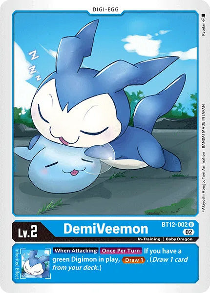 DemiVeemon — Booster ACROSS TIME [BT12] BT12-002