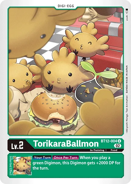 TorikaraBallmon — Booster ACROSS TIME [BT12] BT12-004