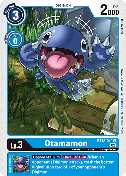 Otamamon — Booster ACROSS TIME [BT12] BT12-019