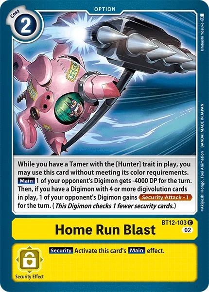 Home Run Blast — Booster ACROSS TIME [BT12] BT12-103