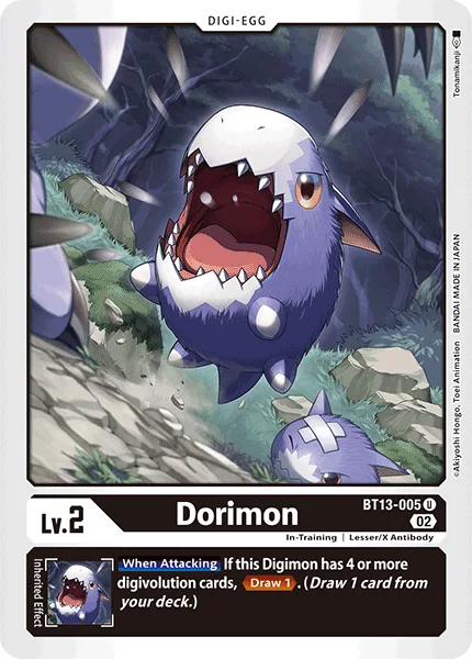 Dorimon — Booster VERSUS ROYAL KNIGHTS [BT13] BT13-005