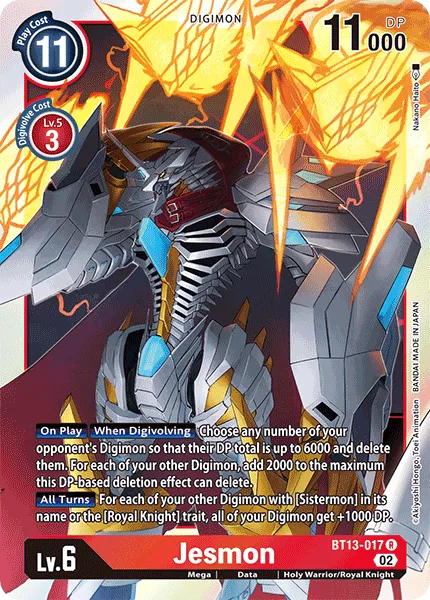 Jesmon — Booster VERSUS ROYAL KNIGHTS [BT13] BT13-017