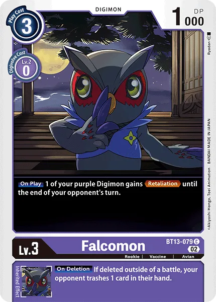 Falcomon — Booster VERSUS ROYAL KNIGHTS [BT13] BT13-079