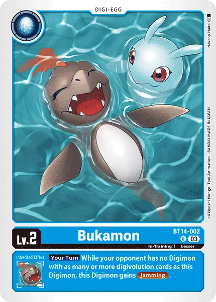 Bukamon — Booster BLAST ACE [BT14] BT14-002