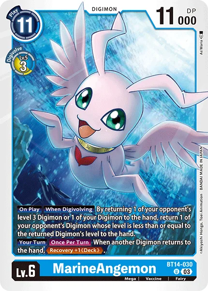 MarineAngemon — Booster BLAST ACE [BT14] BT14-030