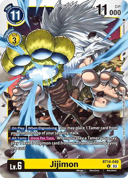 Jijimon — Booster BLAST ACE [BT14] BT14-040