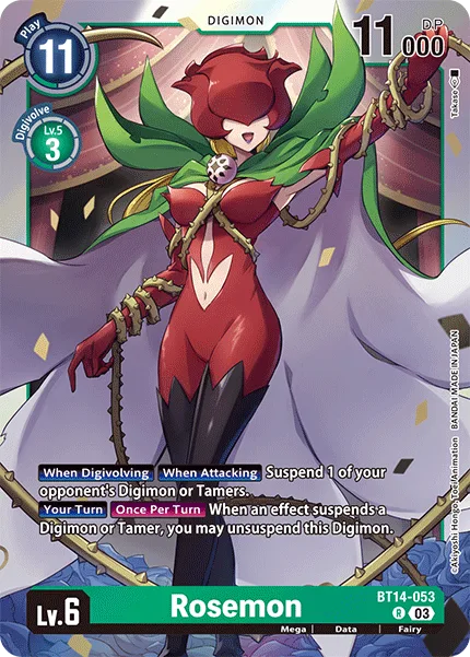 Rosemon — Booster BLAST ACE [BT14] BT14-053