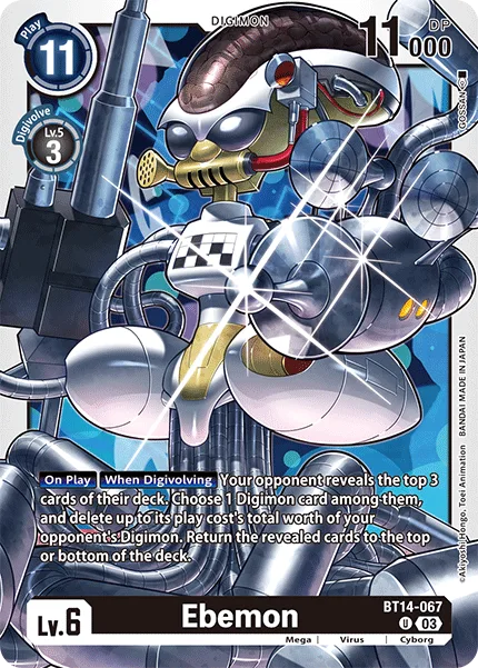 Ebemon — Booster BLAST ACE [BT14] BT14-067