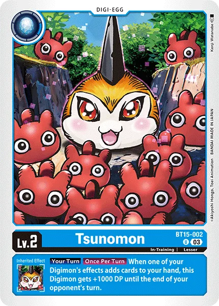Tsunomon — Booster EXCEED APOCALYPSE [BT15] BT15-002
