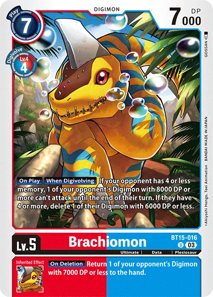 Brachiomon — Booster EXCEED APOCALYPSE [BT15] BT15-016