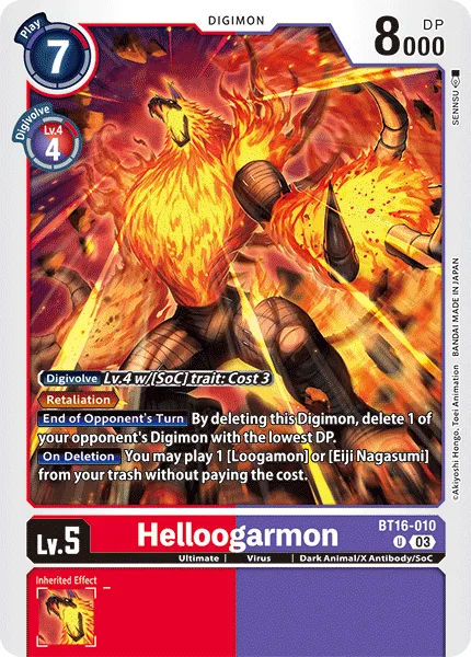 Helloogarmon — Booster BEGINNING OBSERVER [BT16] BT16-010