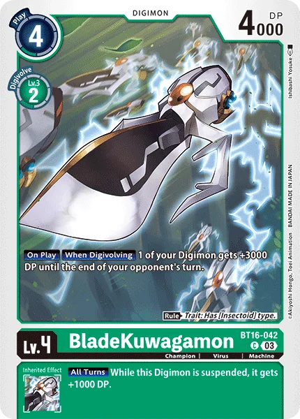 BladeKuwagamon — Booster BEGINNING OBSERVER [BT16] BT16-042