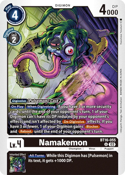 Namakemon — Booster BEGINNING OBSERVER [BT16] BT16-055