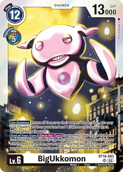 BigUkkomon — Booster BEGINNING OBSERVER [BT16] BT16-083