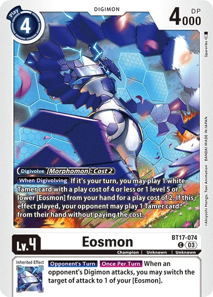 Eosmon — Booster SECRET CRISIS [BT17] BT17-074