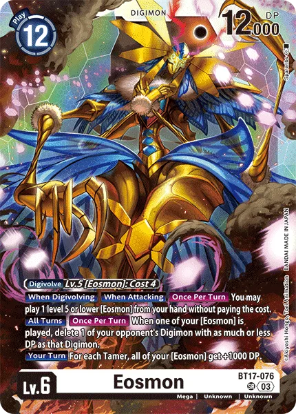 Eosmon — Booster SECRET CRISIS [BT17] BT17-076