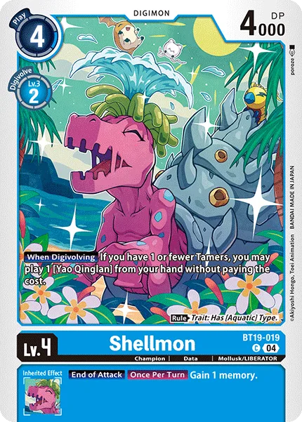 Shellmon — SPECIAL BOOSTER Ver.2.0 [BT18-19] BT19-019