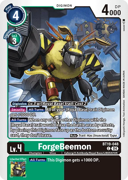 ForgeBeemon — SPECIAL BOOSTER Ver.2.0 [BT18-19] BT19-048