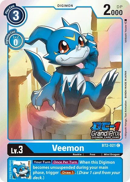 Veemon — Large-Scale Tournaments BT2-021