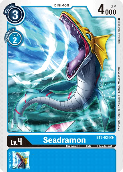 Seadramon — RELEASE SPECIAL BOOSTER Ver.1.5 [BT01-03] BT2-024