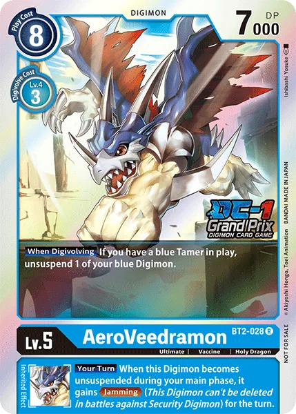 AeroVeedramon — Large-Scale Tournaments BT2-028