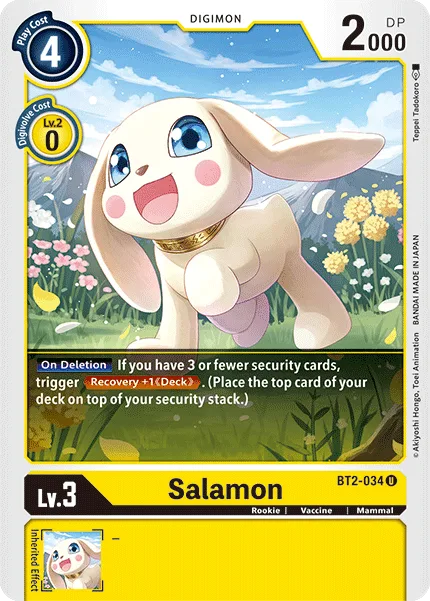 Salamon — RELEASE SPECIAL BOOSTER Ver.1.5 [BT01-03] BT2-034