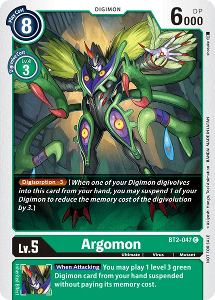 Argomon — Store Events BT2-047