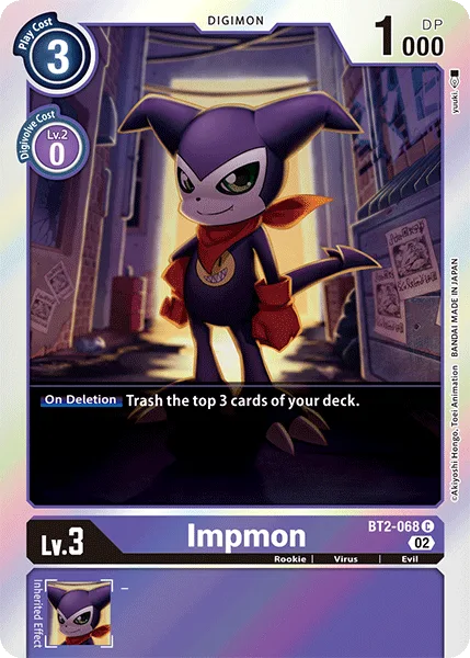 Impmon — Advanced Deck BEELZEMON [ST14] BT2-068
