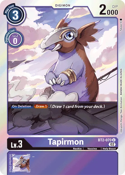 Tapirmon — RESURGENCE BOOSTER [RB01] BT2-070