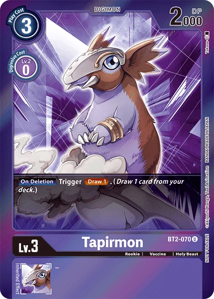 Tapirmon — Large-Scale Tournaments BT2-070