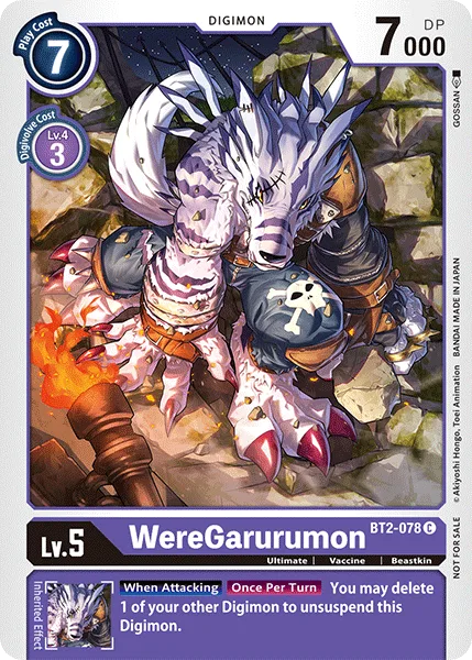 WereGarurumon — Store Events BT2-078