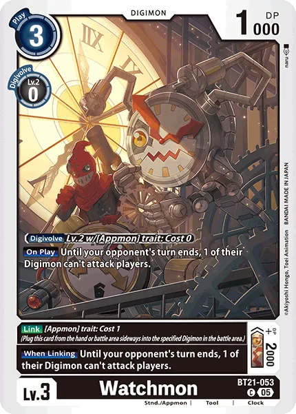 Watchmon — Booster WORLD CONVERGENCE [BT-21] BT21-053