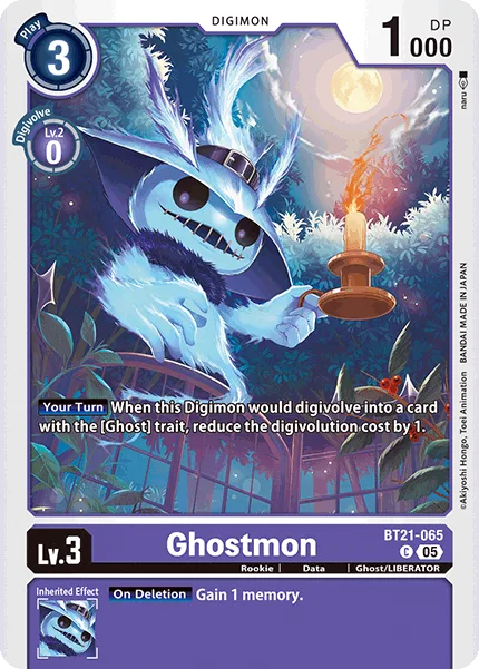 Ghostmon — Booster WORLD CONVERGENCE [BT-21] BT21-065