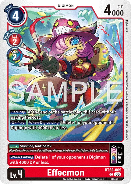 Effecmon — Booster CYBER EDEN [BT-22] BT22-009