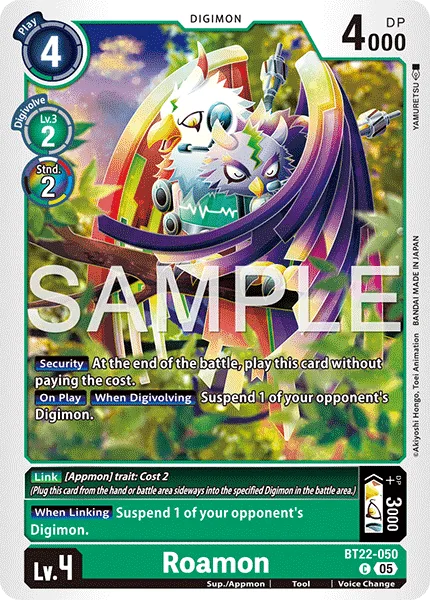 Roamon — Booster CYBER EDEN [BT-22] BT22-050